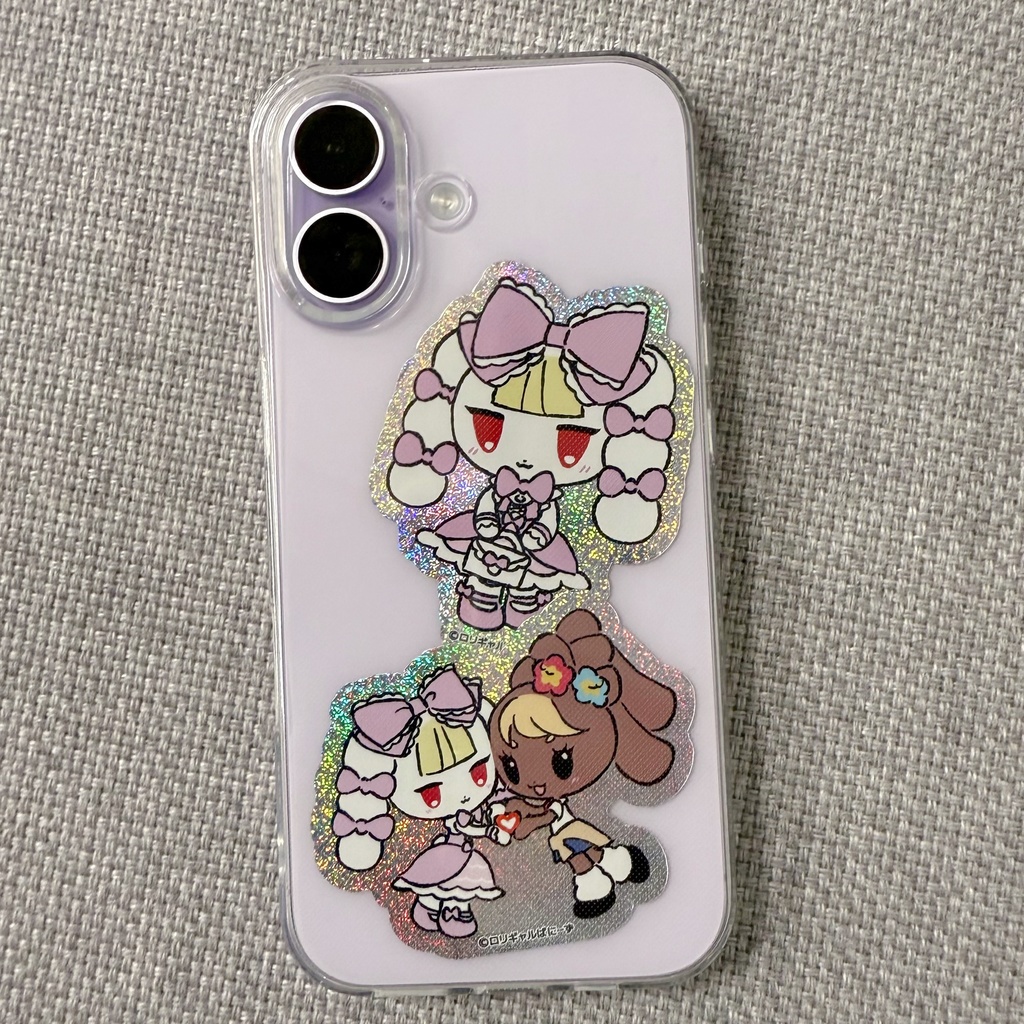 ラメラメ!ダイカットステッカー ロリちゃんVer.