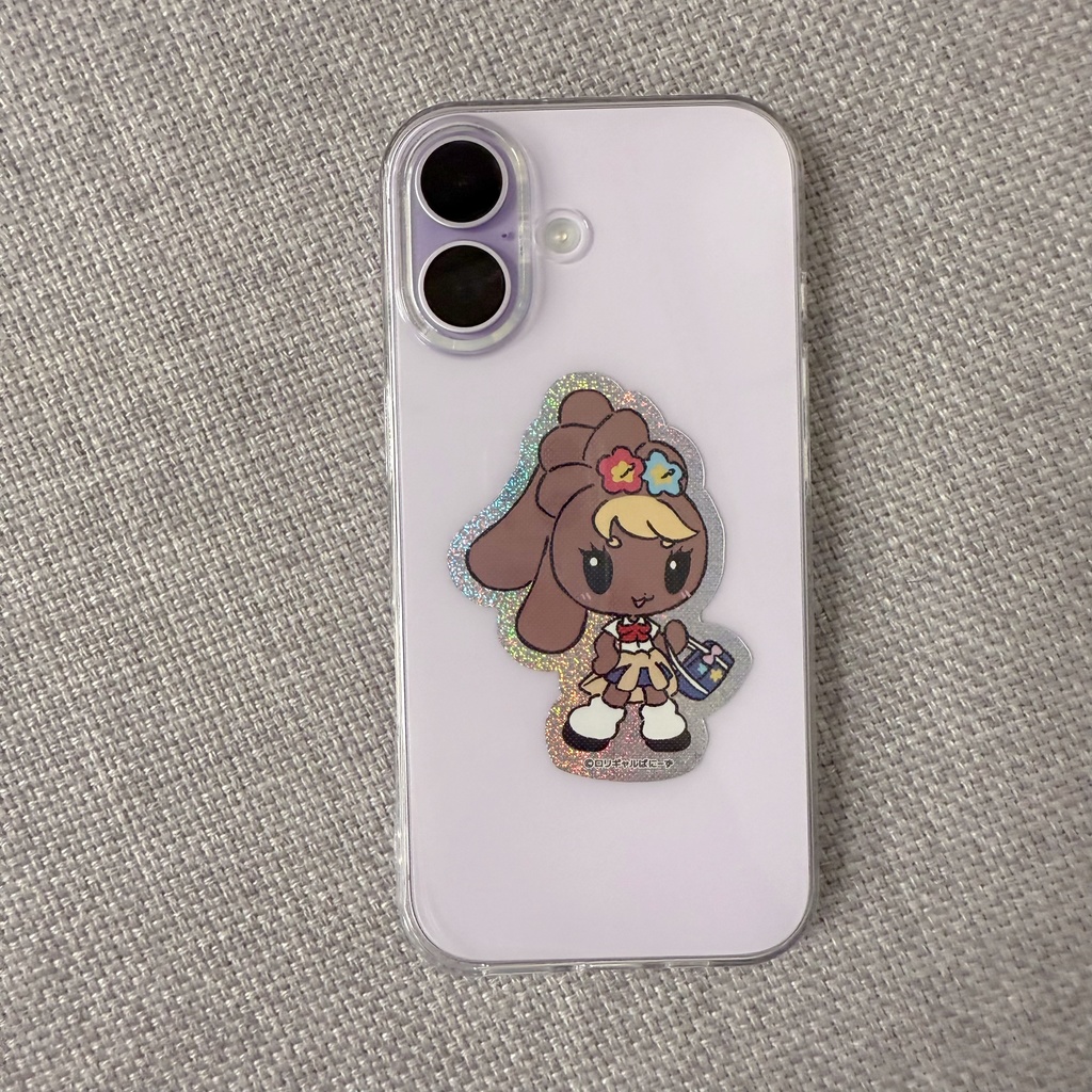 ラメラメ!ダイカットステッカー ギャルちゃんVer.