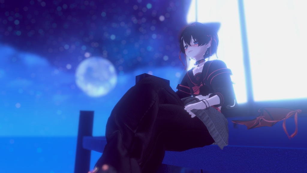 【手に持てる】ダンベルイヤリング Dumbbell Earring【VRChat ・ 全アバター対応】