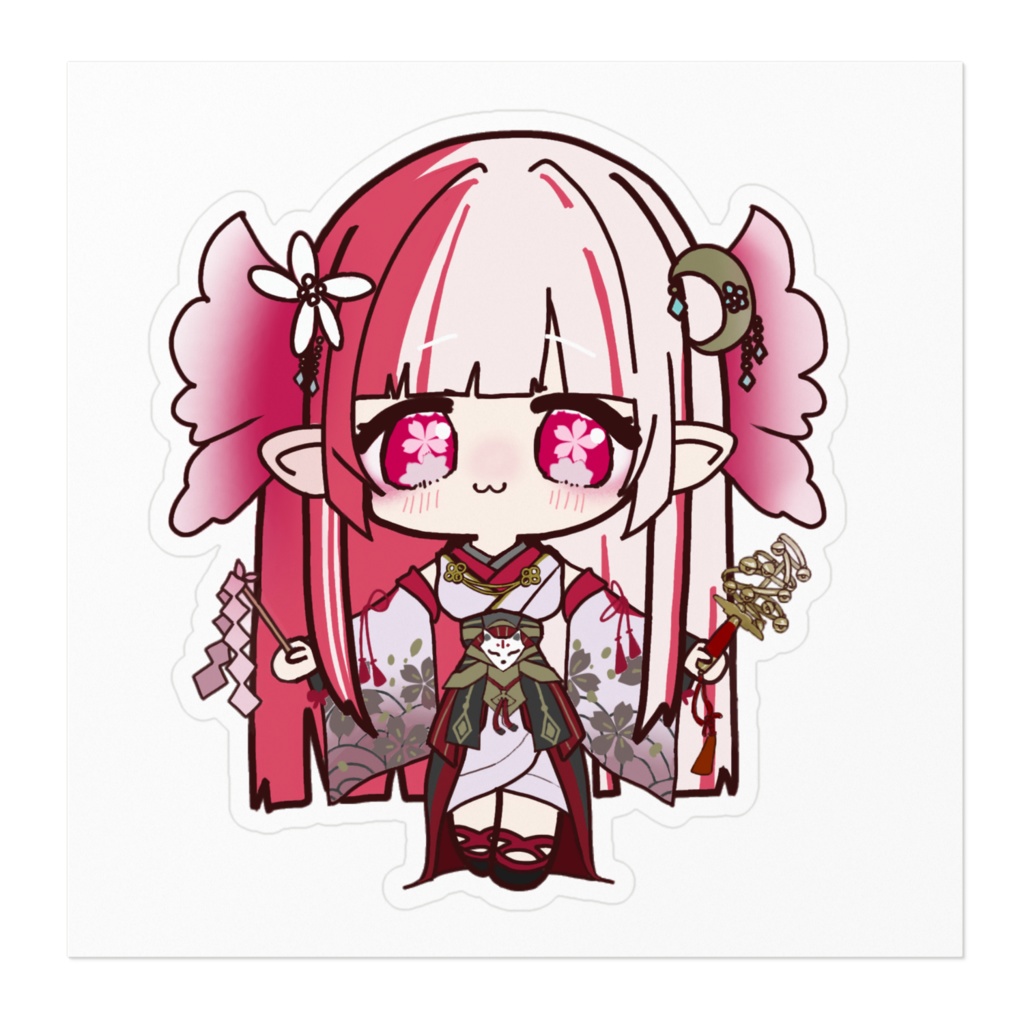 【琵琶 琴葉】シールステッカー