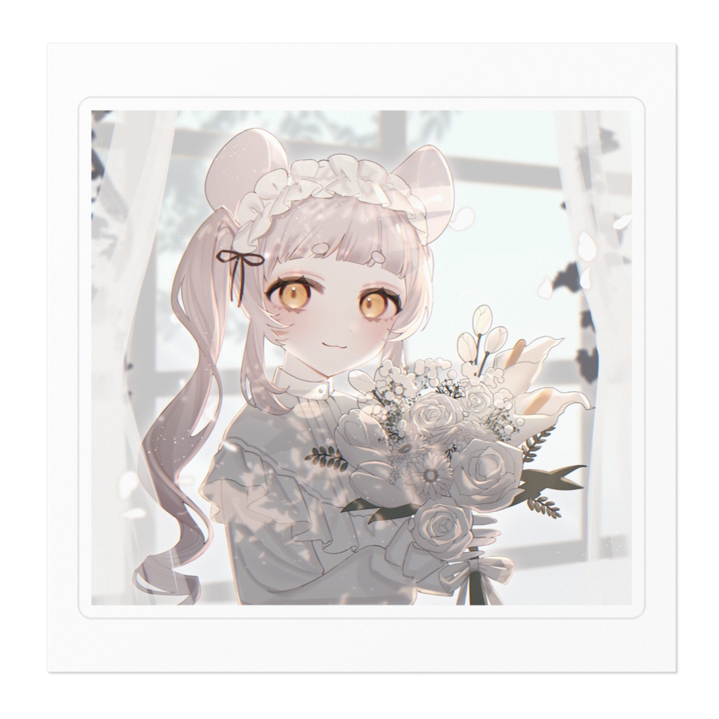 二十日スウリー 3周年記念イラスト ステッカー