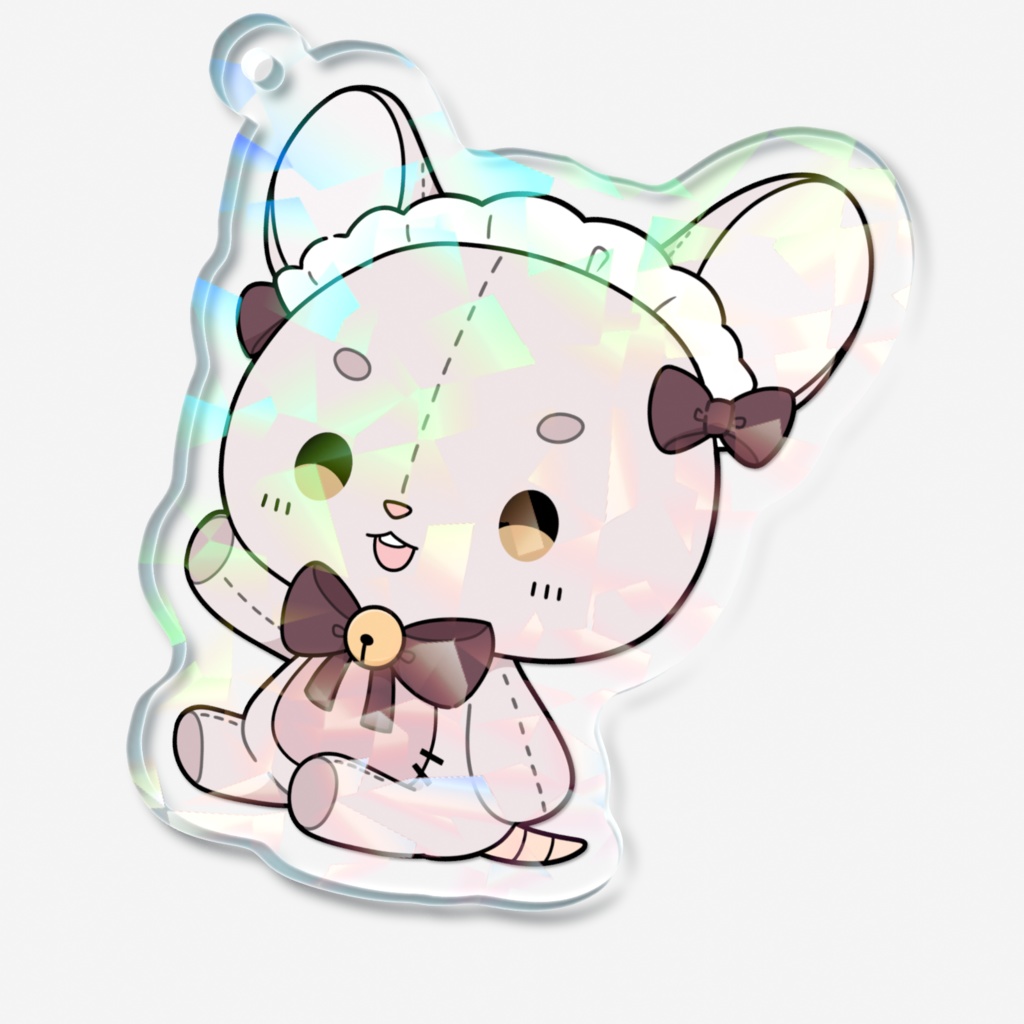 二十日スウリー 4周年記念 ホログラムアクリルキーホルダー(妖精ミニョン)