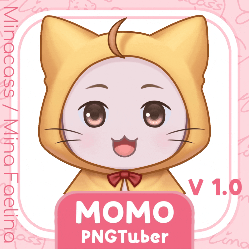 🌸Momo PNGtuber🌸 preview