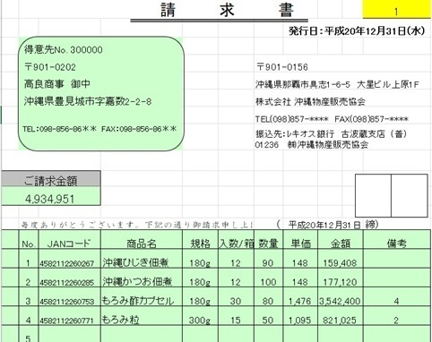 国際ビジネス受発注システム(簡易版)