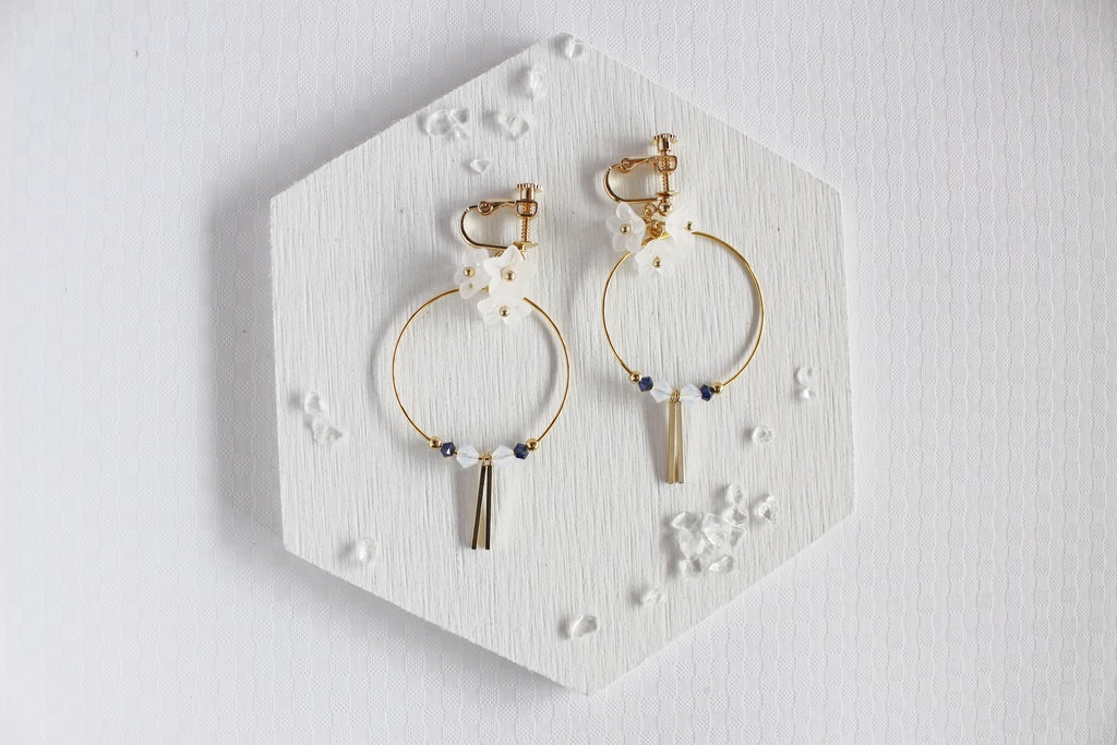 鶴丸国永イメージ✿小さな花のフープ