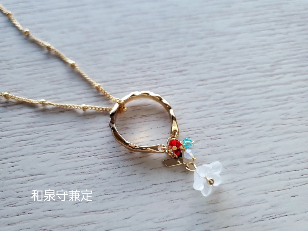 2way小さな花のリング