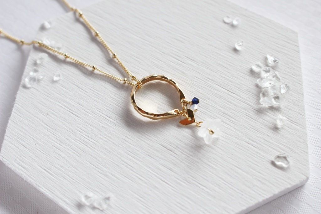 2way小さな花のリング