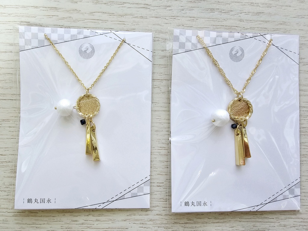 鶴丸イメージ《ロングネックレス》/No.2104