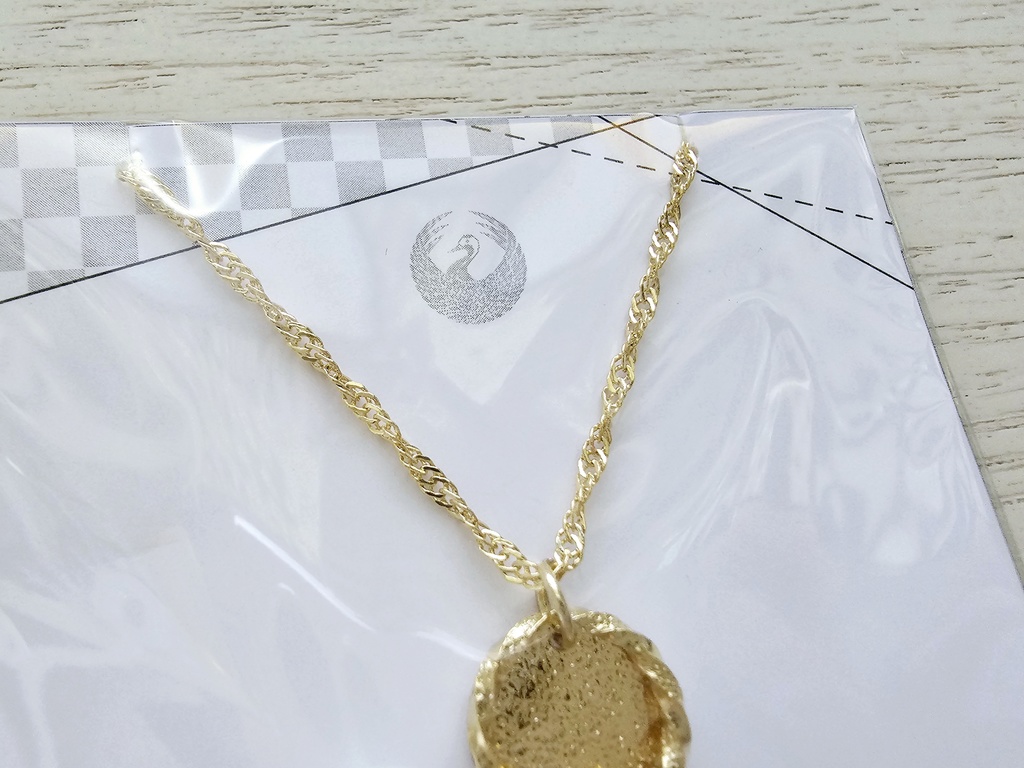 鶴丸イメージ《ロングネックレス》/No.2104