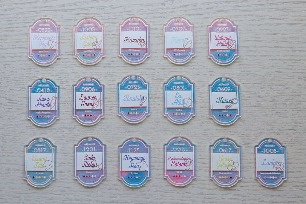 【非公式】ネームタグアクキー