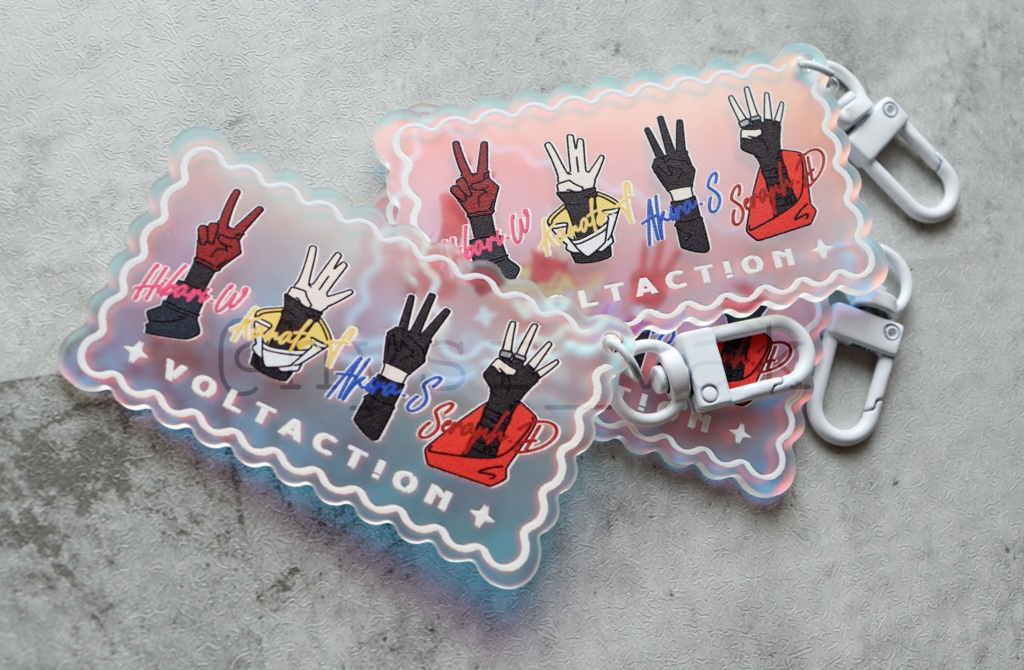 【非公式】ハンドアクキー