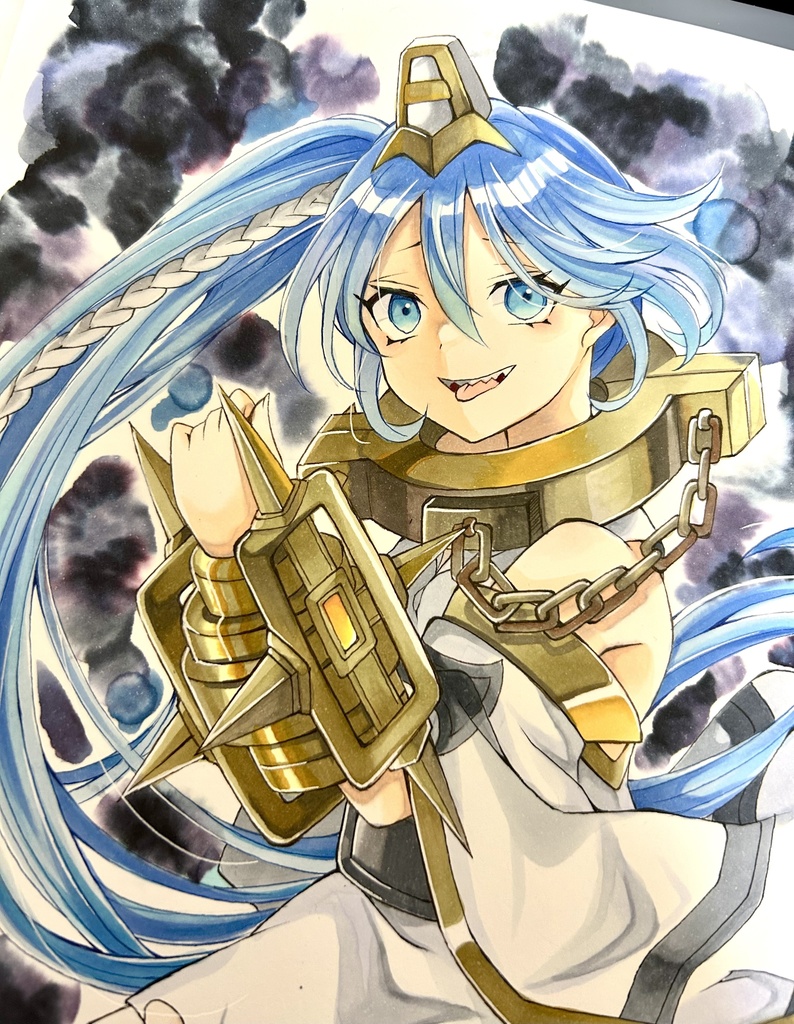 破戒童子ラキアイラスト原画
