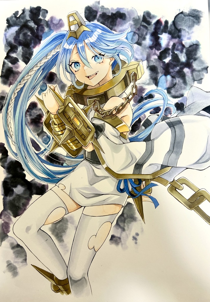 破戒童子ラキアイラスト原画