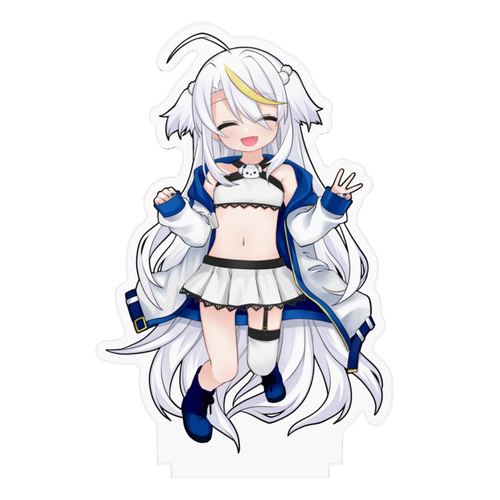 白狼ましろキービジュあくすたB