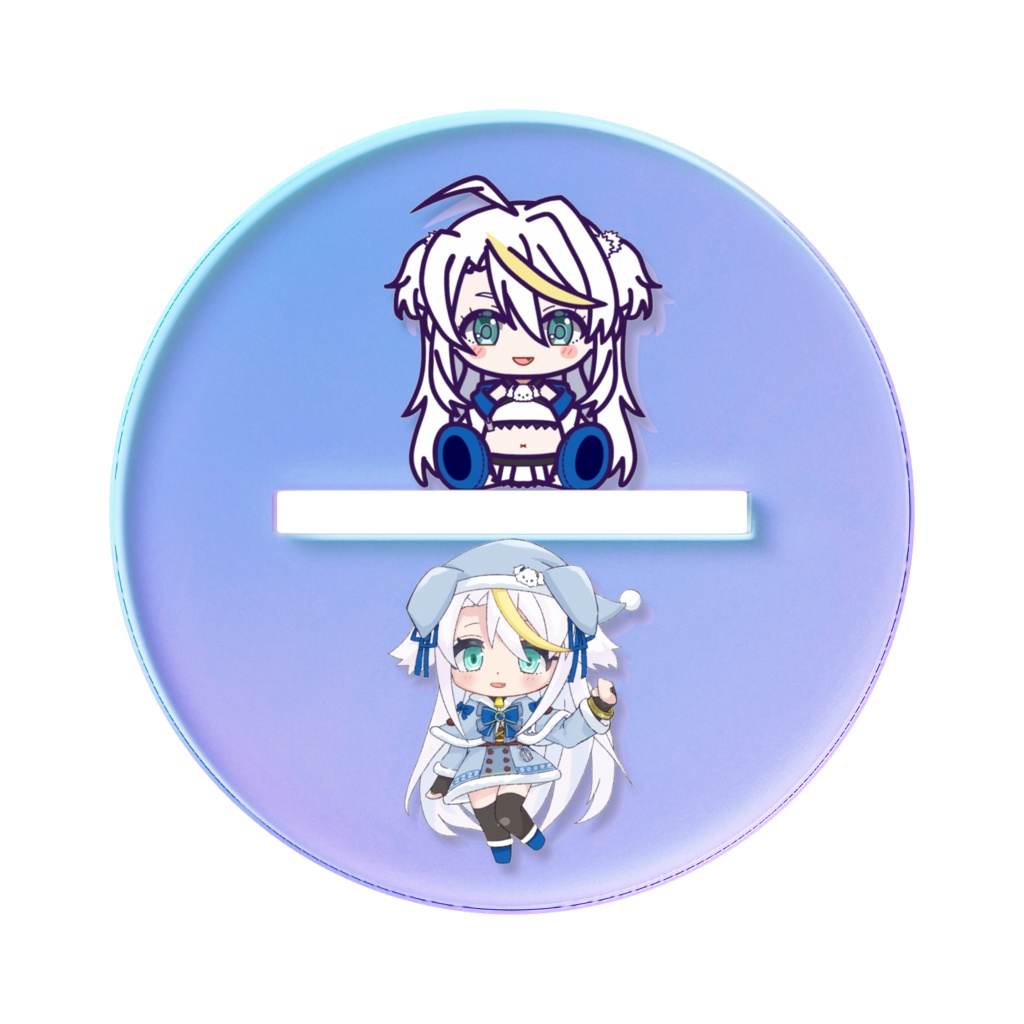 白狼ましろ(イヴの姿)オーロラアクスタ - 100 × 100mm