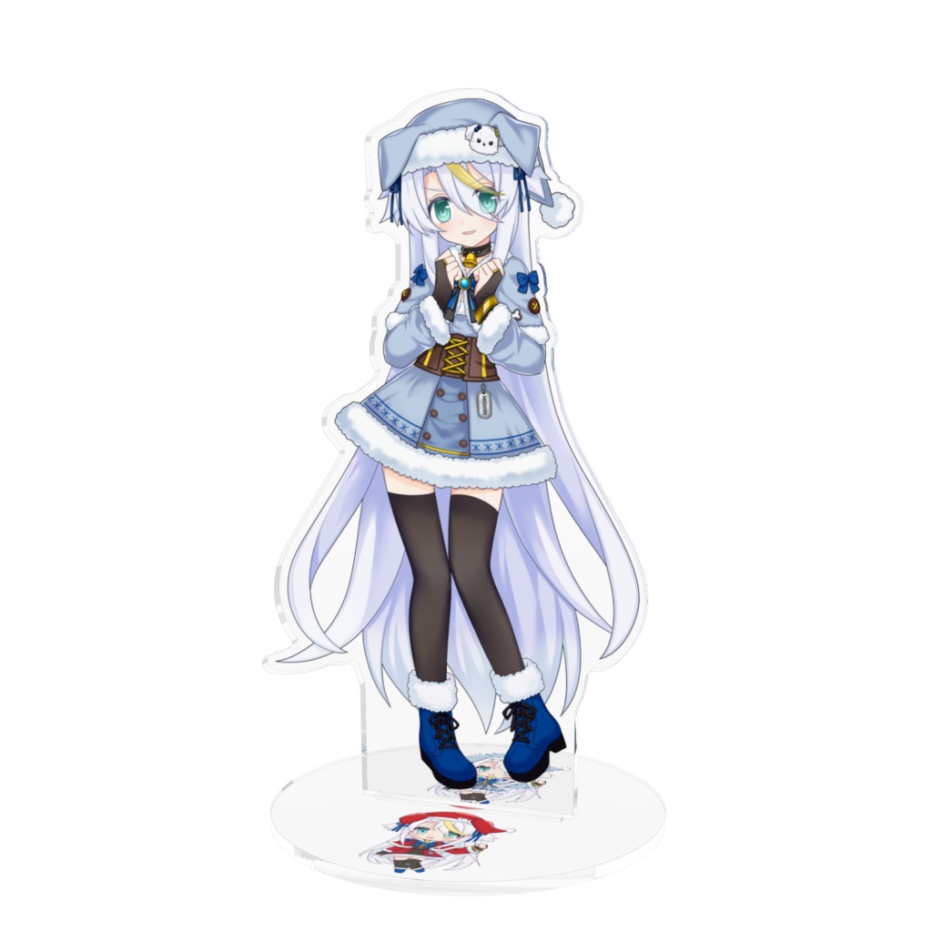 白狼ましろ冬服アクリルフィギュア