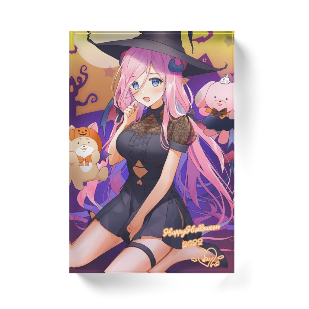 北信太音鈴ハロウィンアクリルブロック~2022年ver.~【KitashinodaNerin/あるかなきっとV】