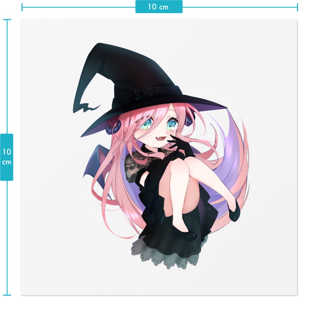 北信太音鈴ハロウィンステッカー~2022年ver.~【KitashinodaNerin/あるかなきっとV】