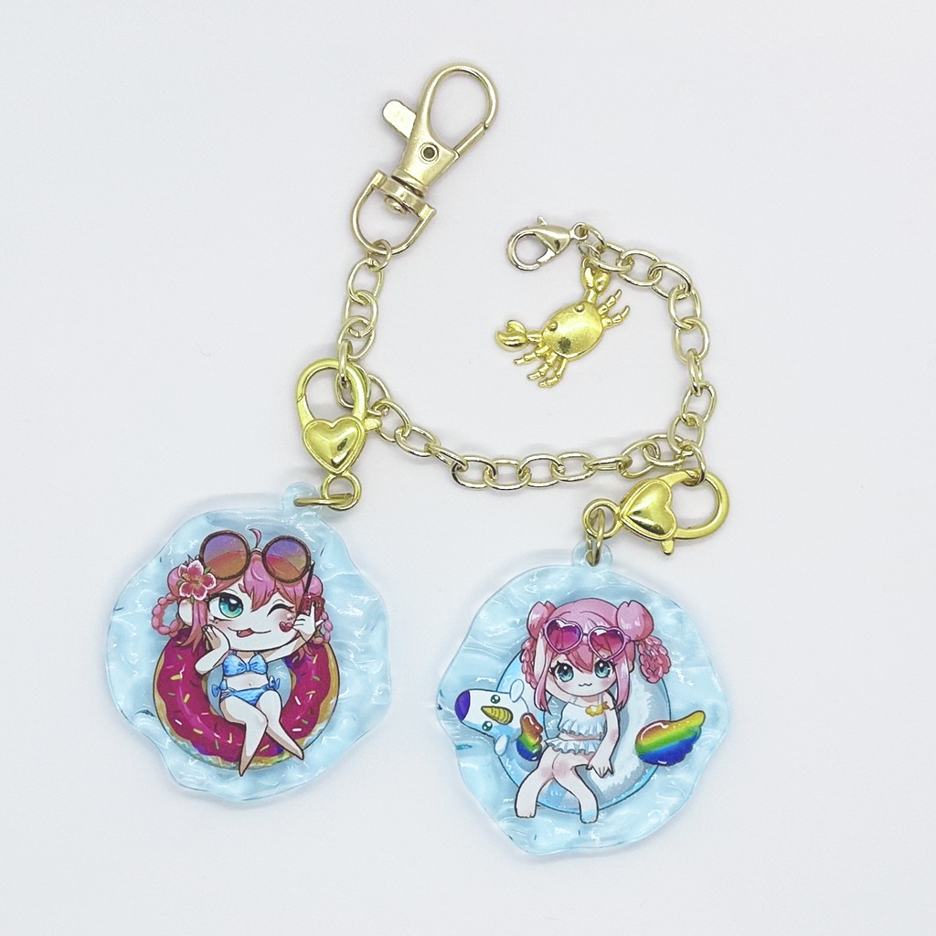 【非公式FA】アクリルキーホルダー【初凪なの】