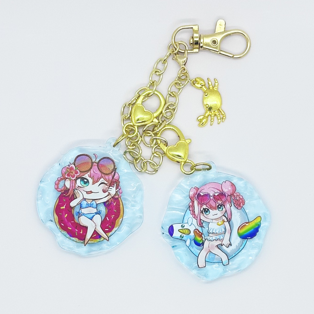 【非公式FA】アクリルキーホルダー【初凪なの】