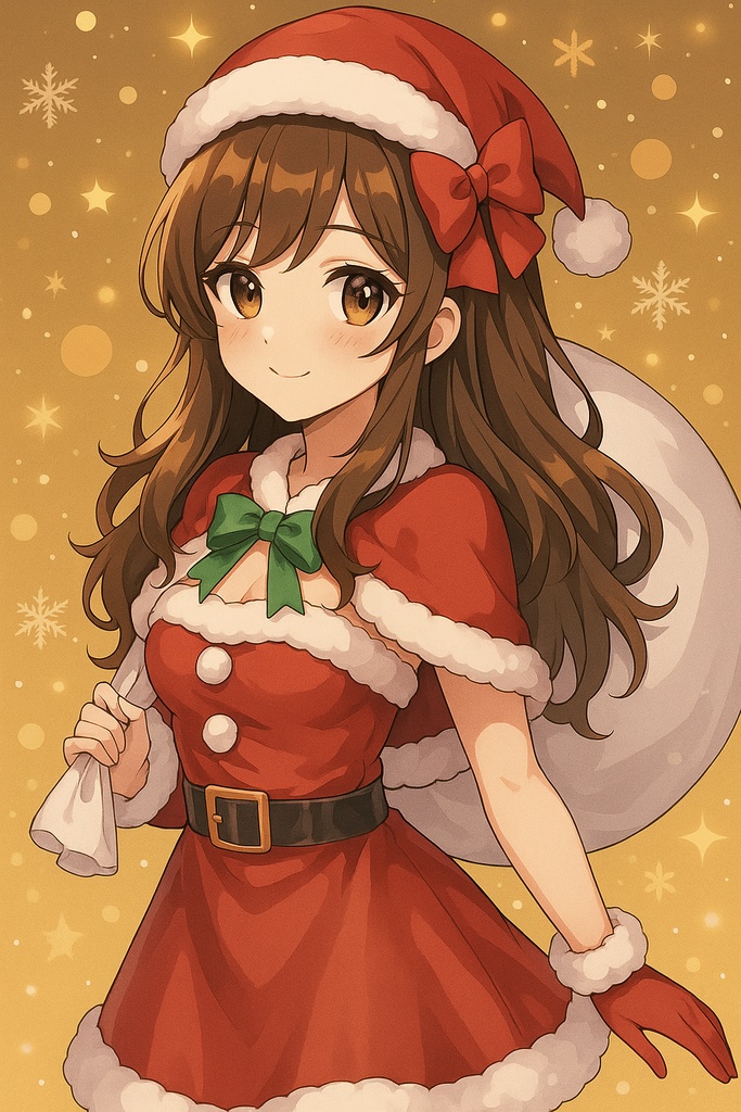 「クリスマスガール × トナカイライド」 — Santa’s Cheerful Ride —