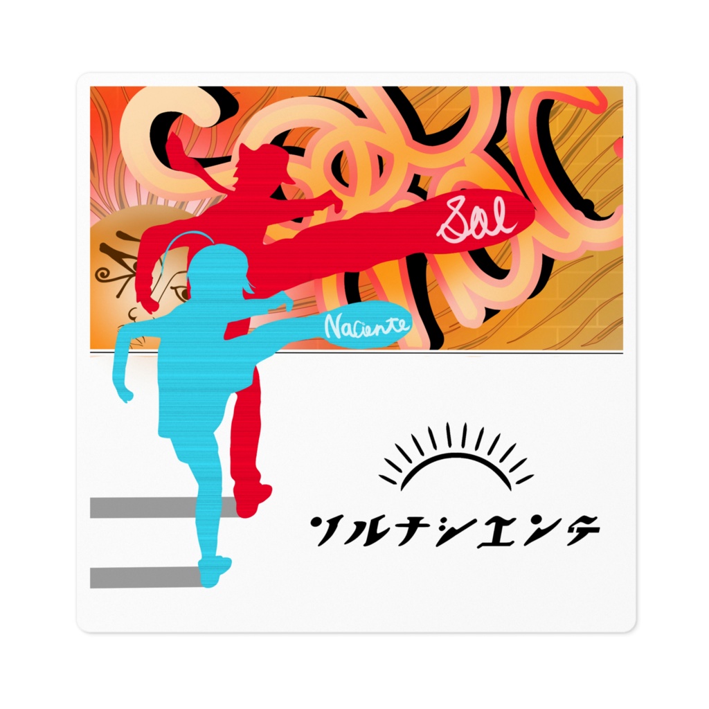 「Virtual Klassic」ステッカー