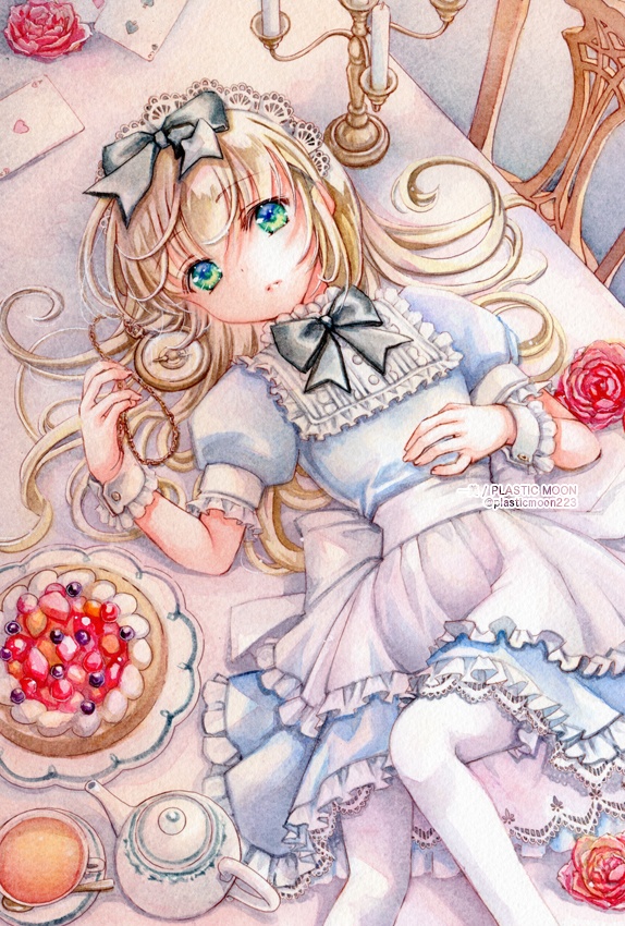 透明水彩画ポストカード