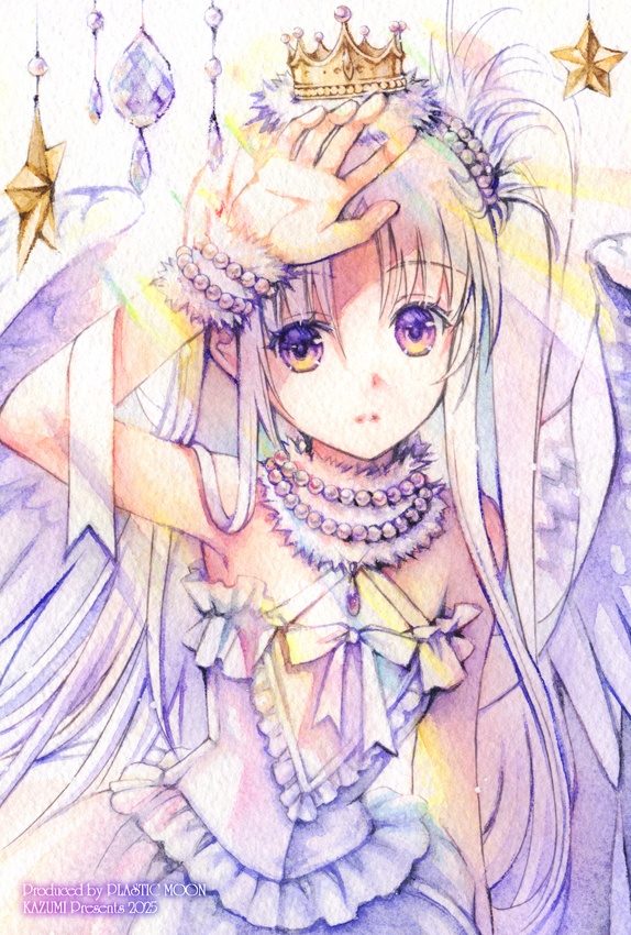 透明水彩画ポストカード