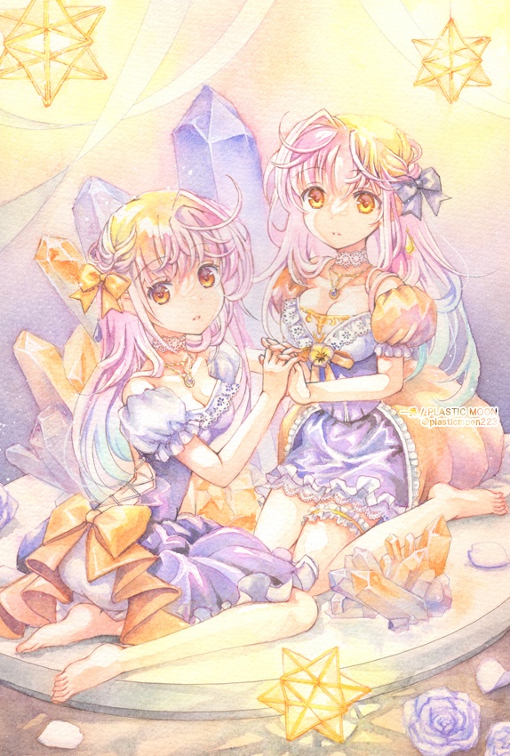 透明水彩画ポストカード