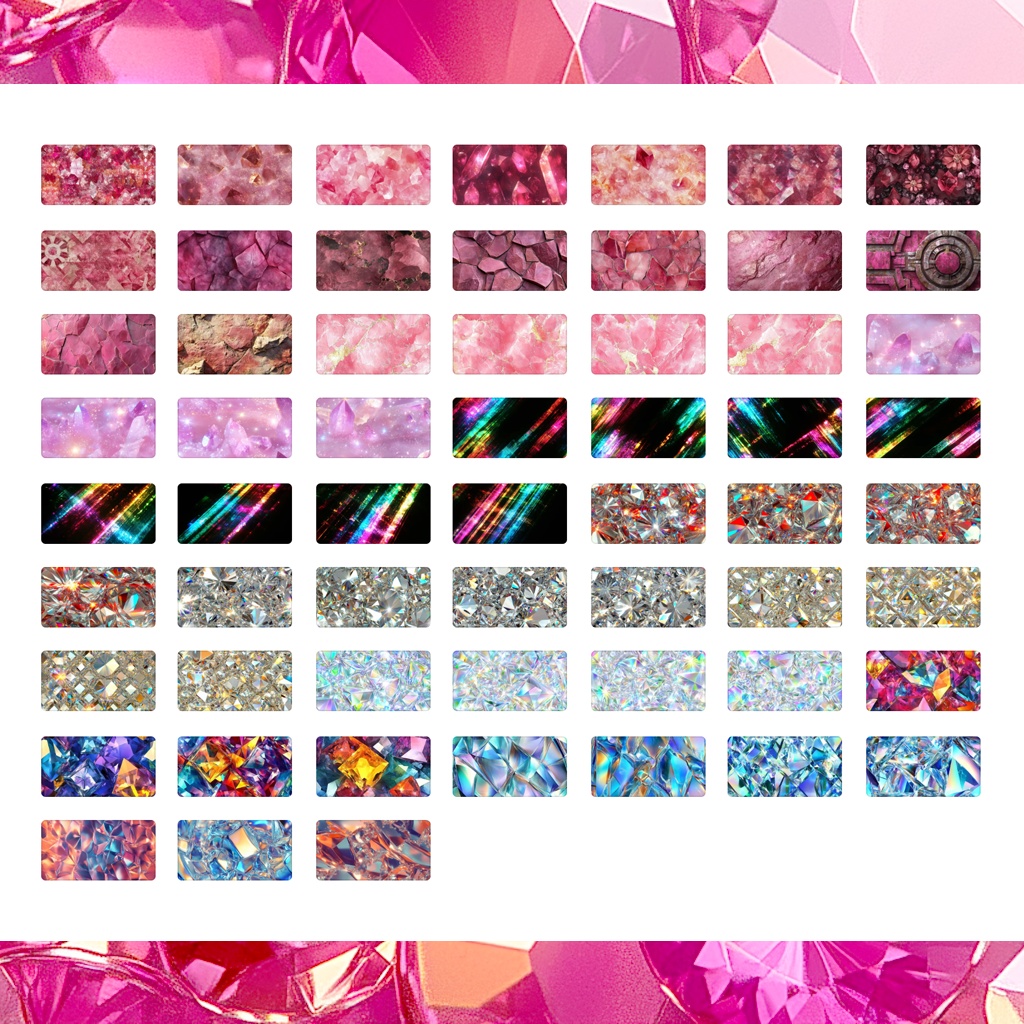 【全122種】サムネが宝石のように輝く背景素材