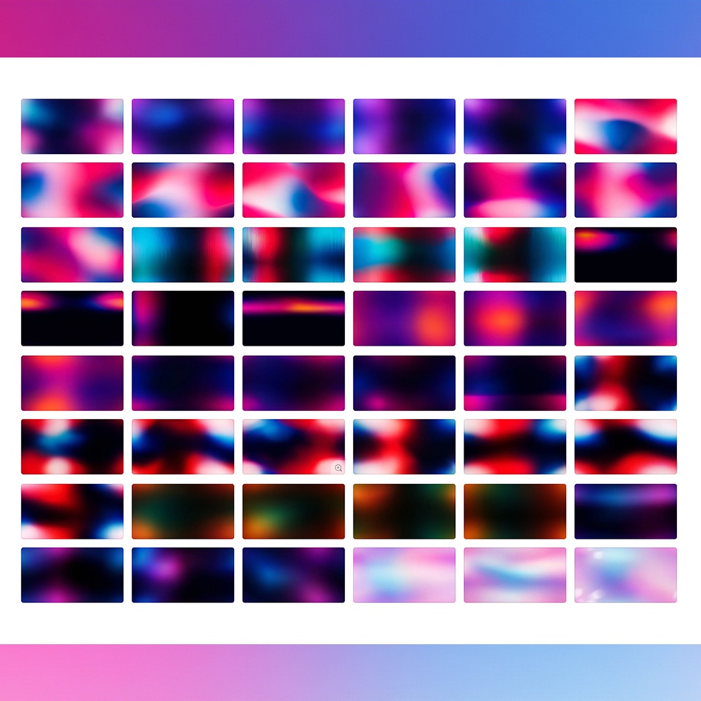 【全200種】感性を彩るグラデーション背景素材集