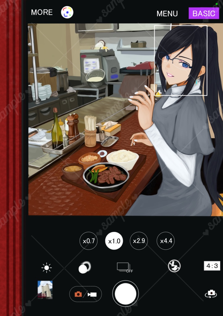 つくイラ旅２ポストカード