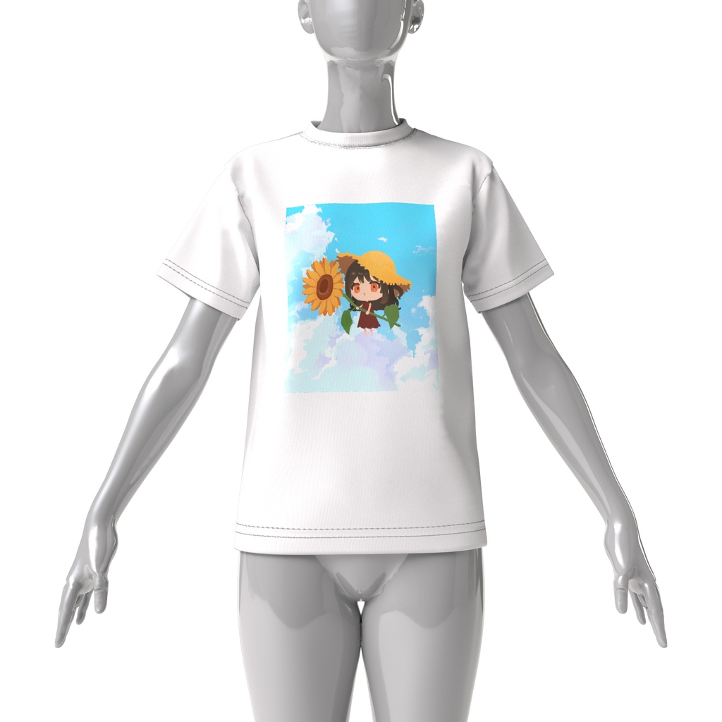 はなツキ2026夏 葉月ろっぷ ビッグシルエットTシャツ