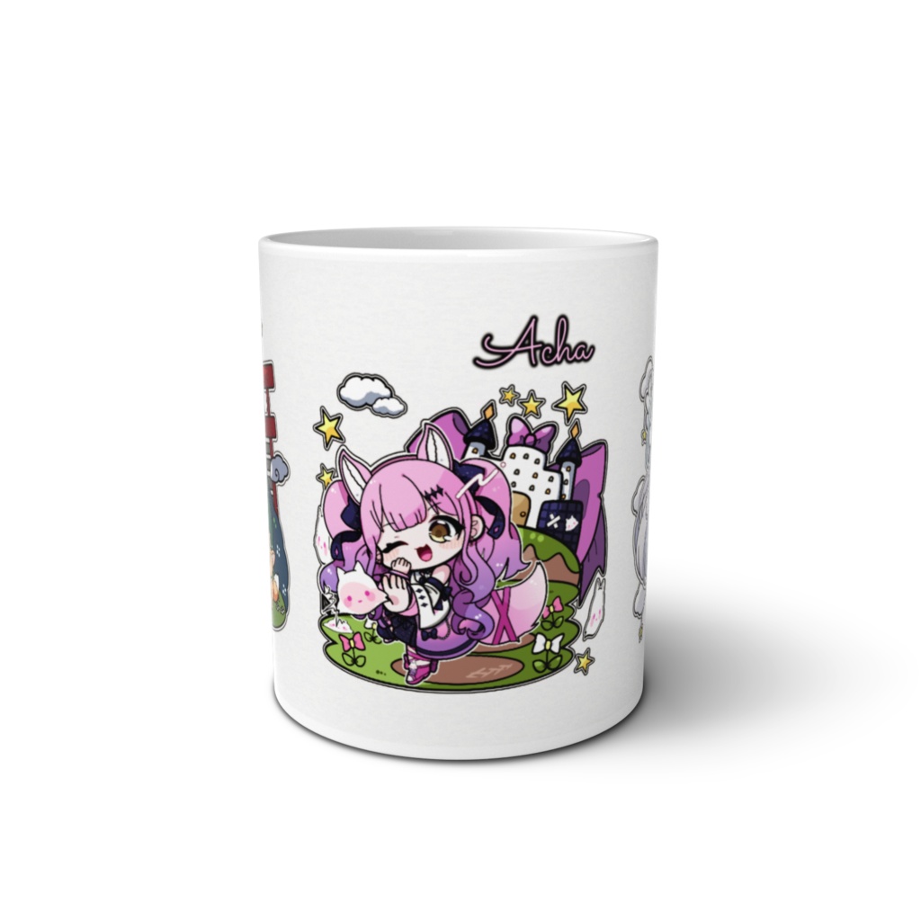 林檎あちゃ｜周年記念マグカップ