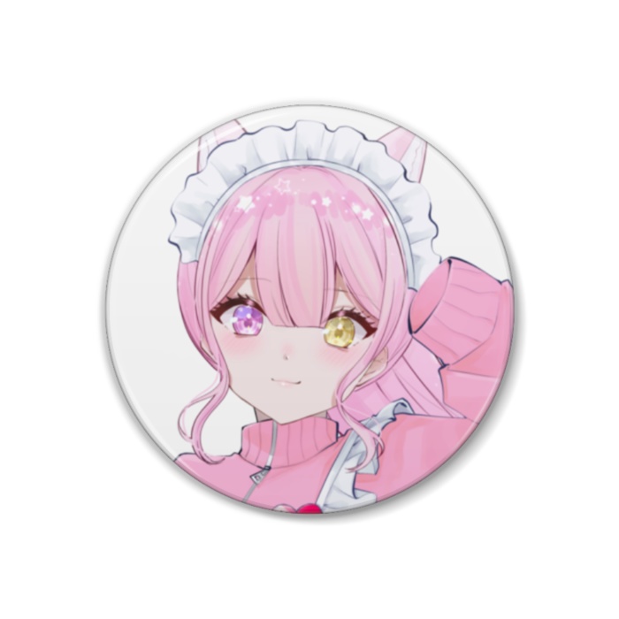 【林檎あちゃ】誕生日限定イラスト缶バッチ