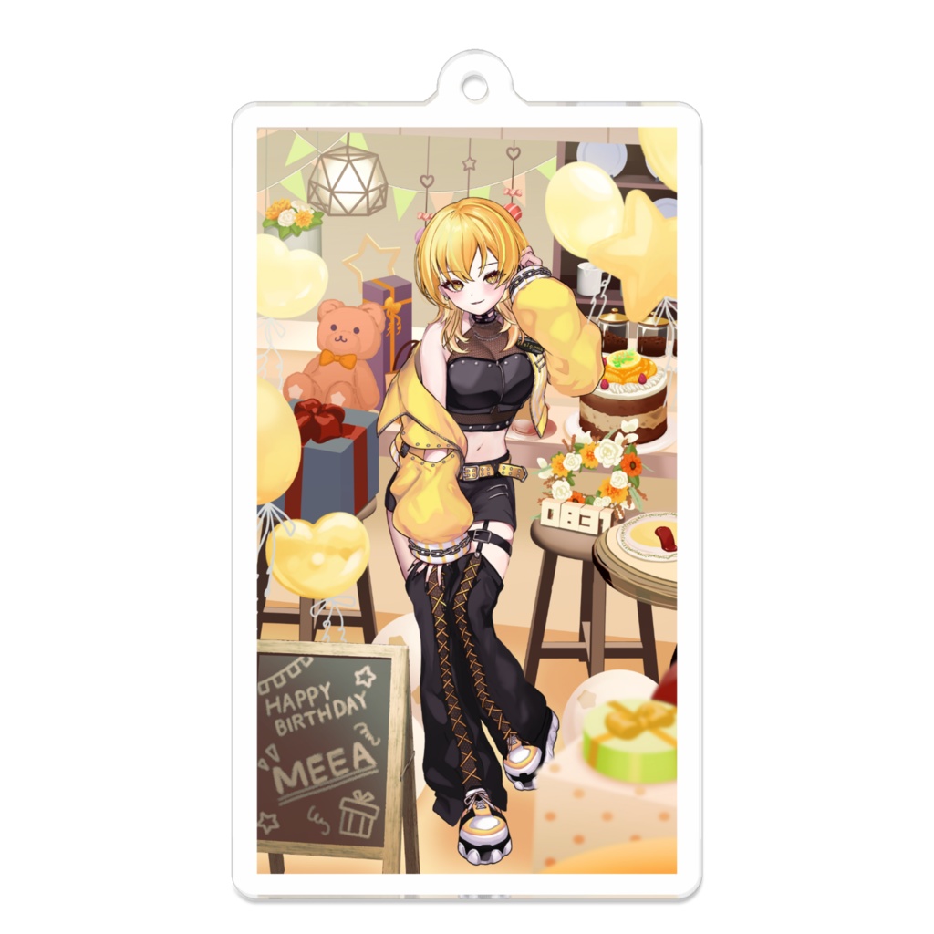 【煌愛ミーア】誕生日記念限定アクリルキーホルダー