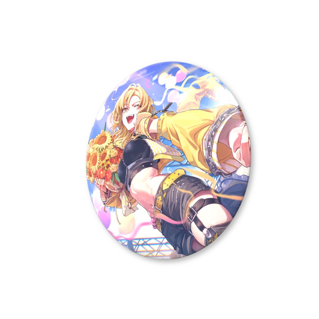 【煌愛ミーア】1周年記念缶バッジ