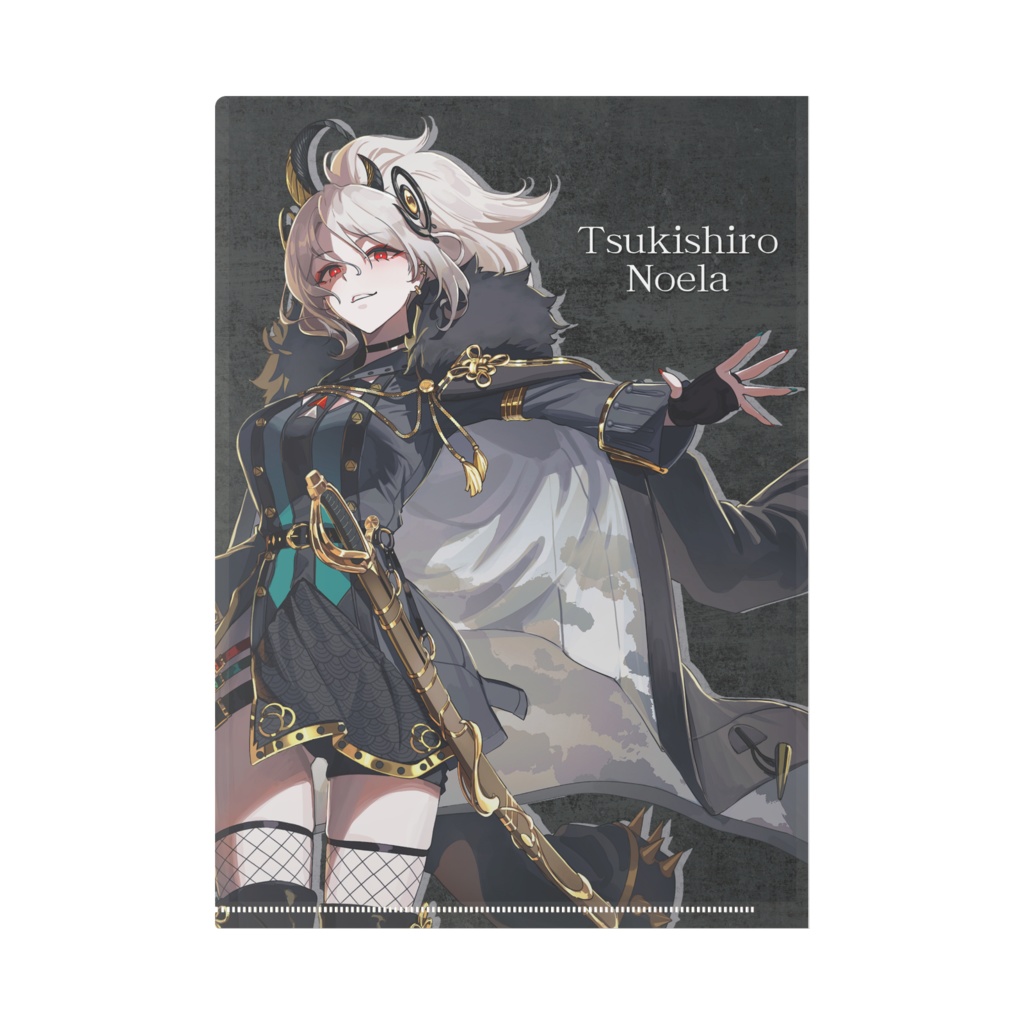 【月城ノエラ】エイプリルフール限定クリアファイル