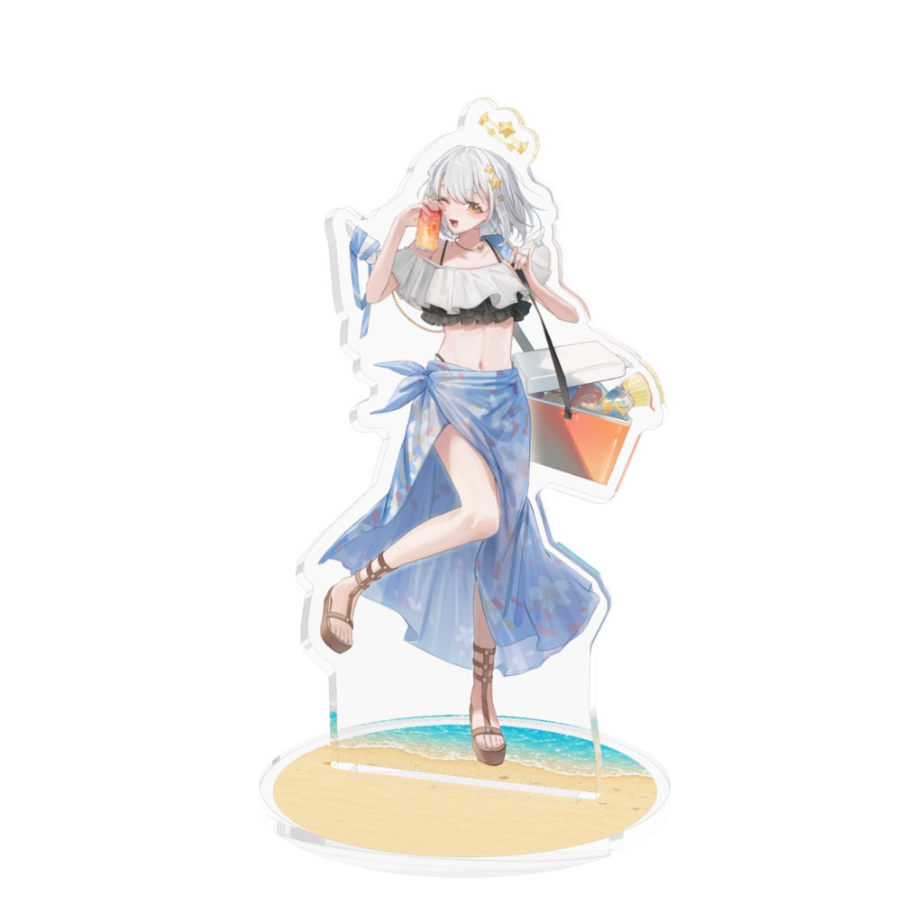 限定水着イラストアクリルフィギュア