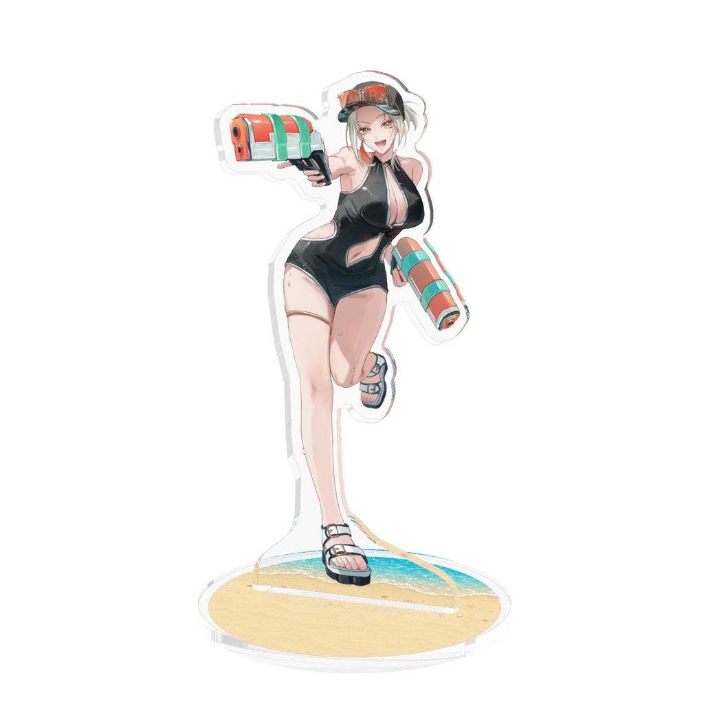 限定水着イラストアクリルフィギュア