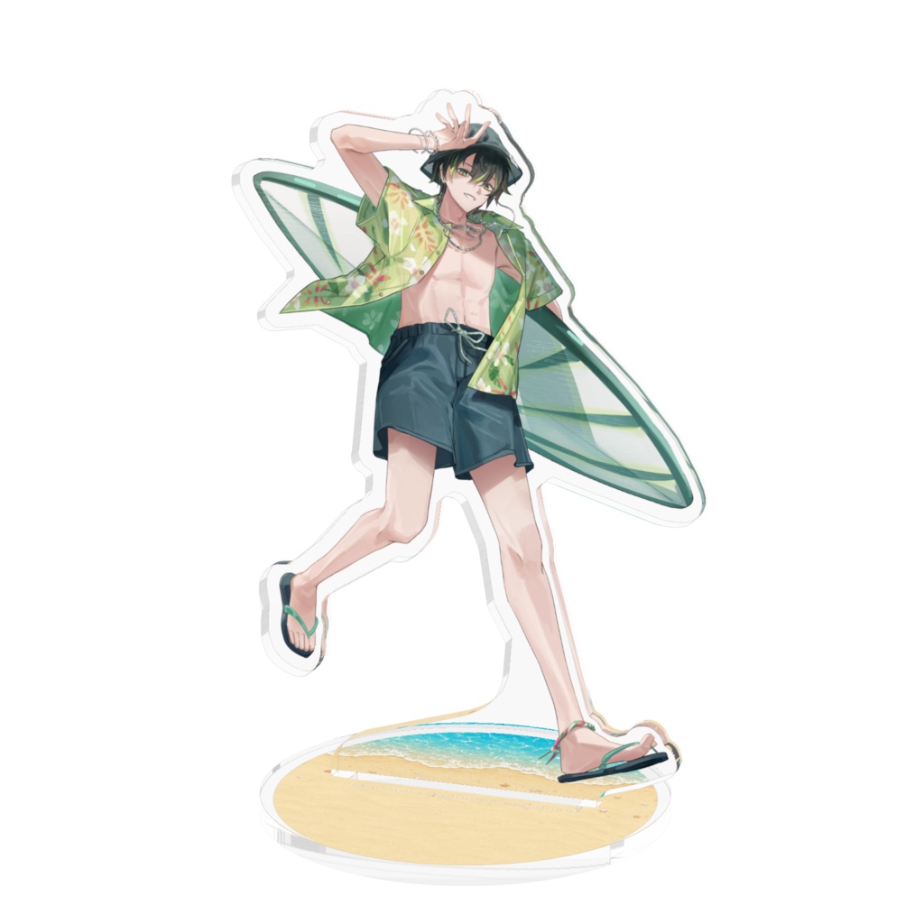 限定水着イラストアクリルフィギュア