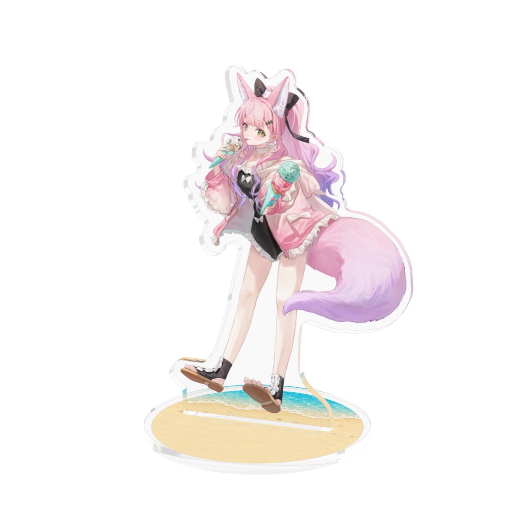 限定水着イラストアクリルフィギュア