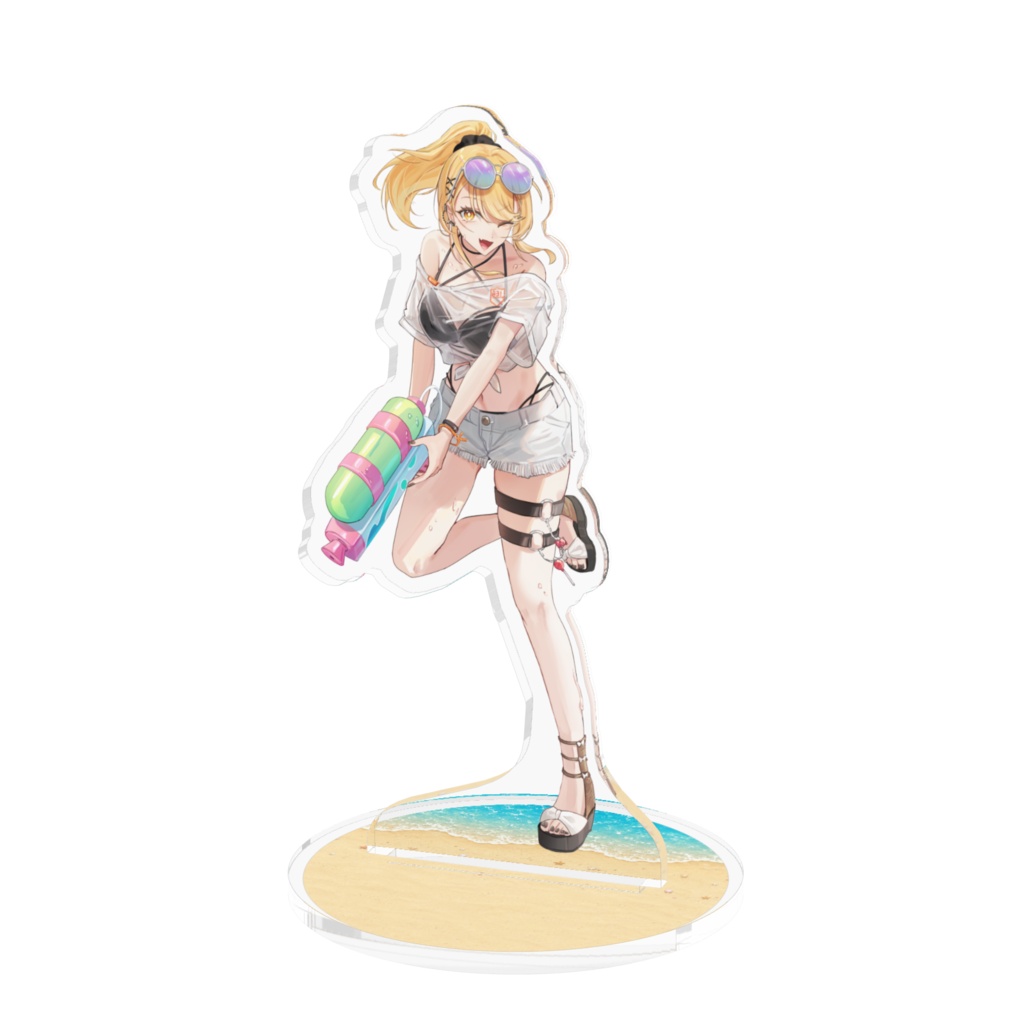 限定水着イラストアクリルフィギュア