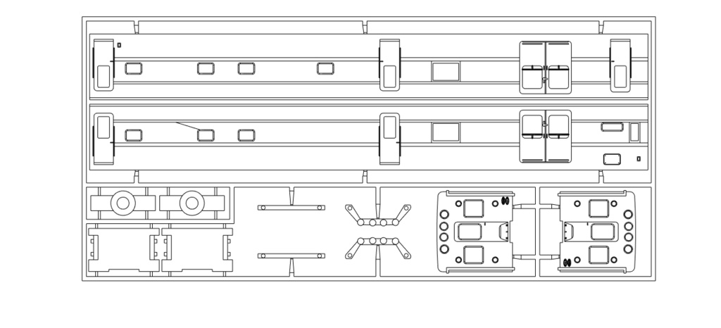 RK-002 新幹線事業用車両939-202組立キット【在庫限り終売】