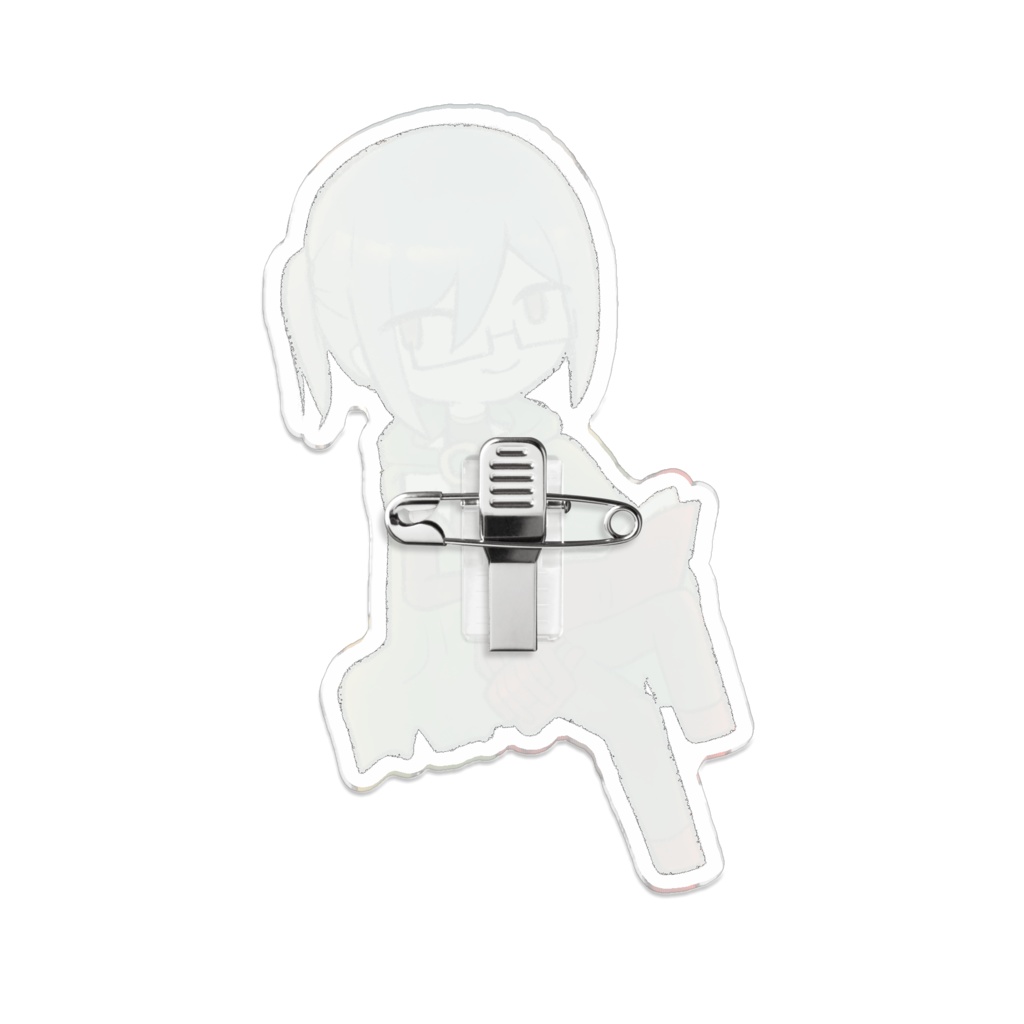 アクリルバッジ - トラベラーの姿