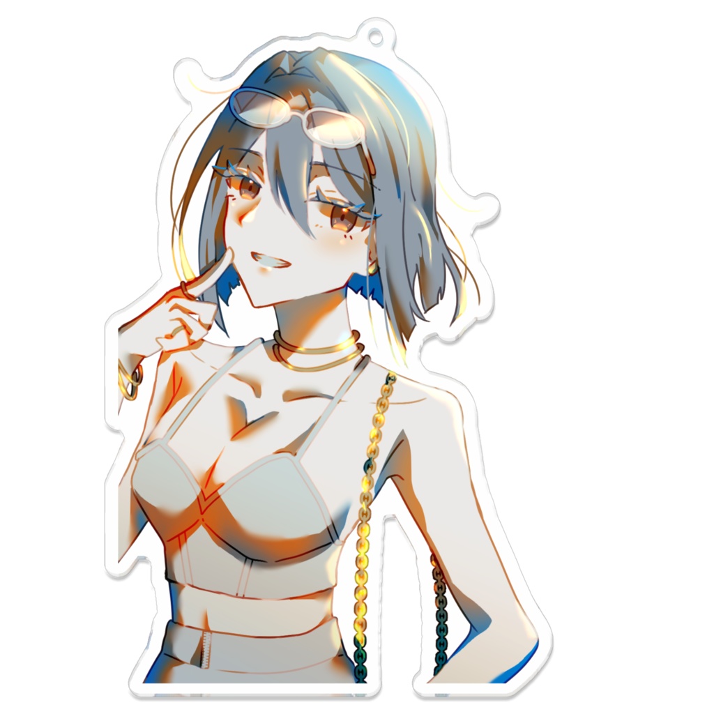 アクリルキーホルダー - 今は透く-