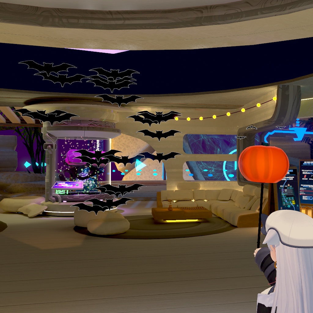 【無料】パーティクルギミック付き・かぼちゃ棒