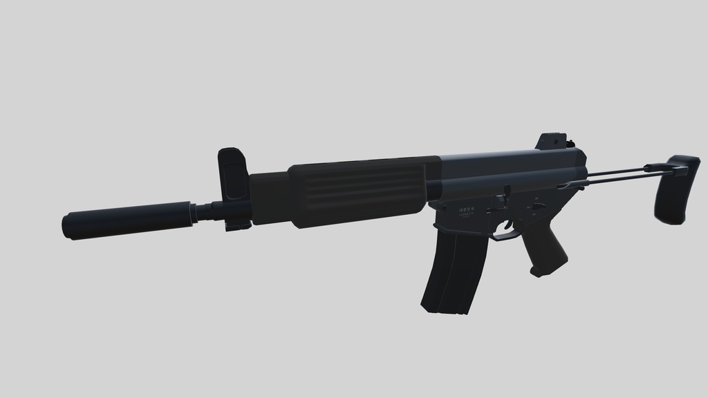 K1A submachinegun 기관단총
