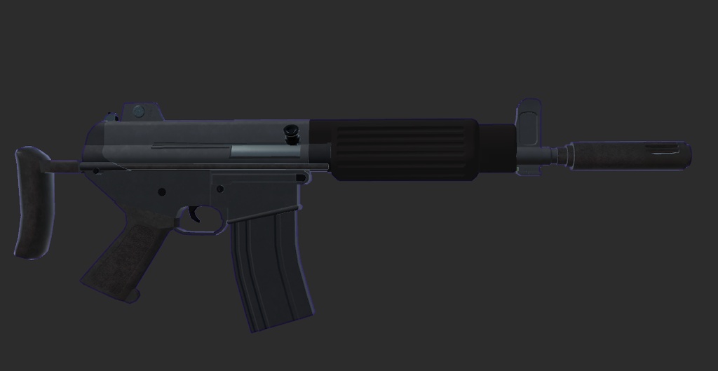 K1A submachinegun 기관단총 _v3.0