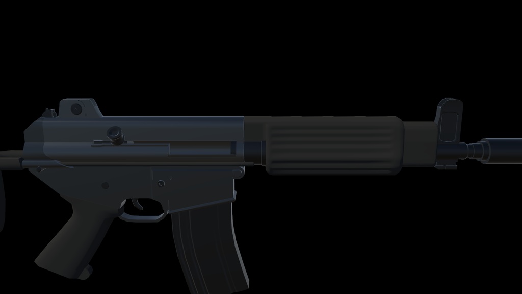 K1A submachinegun 기관단총 _v2.0